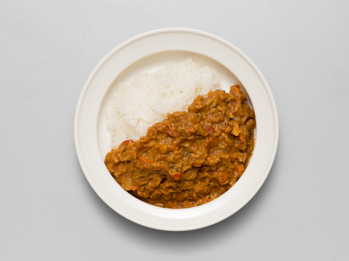 保育園で大人気の鯖カレー