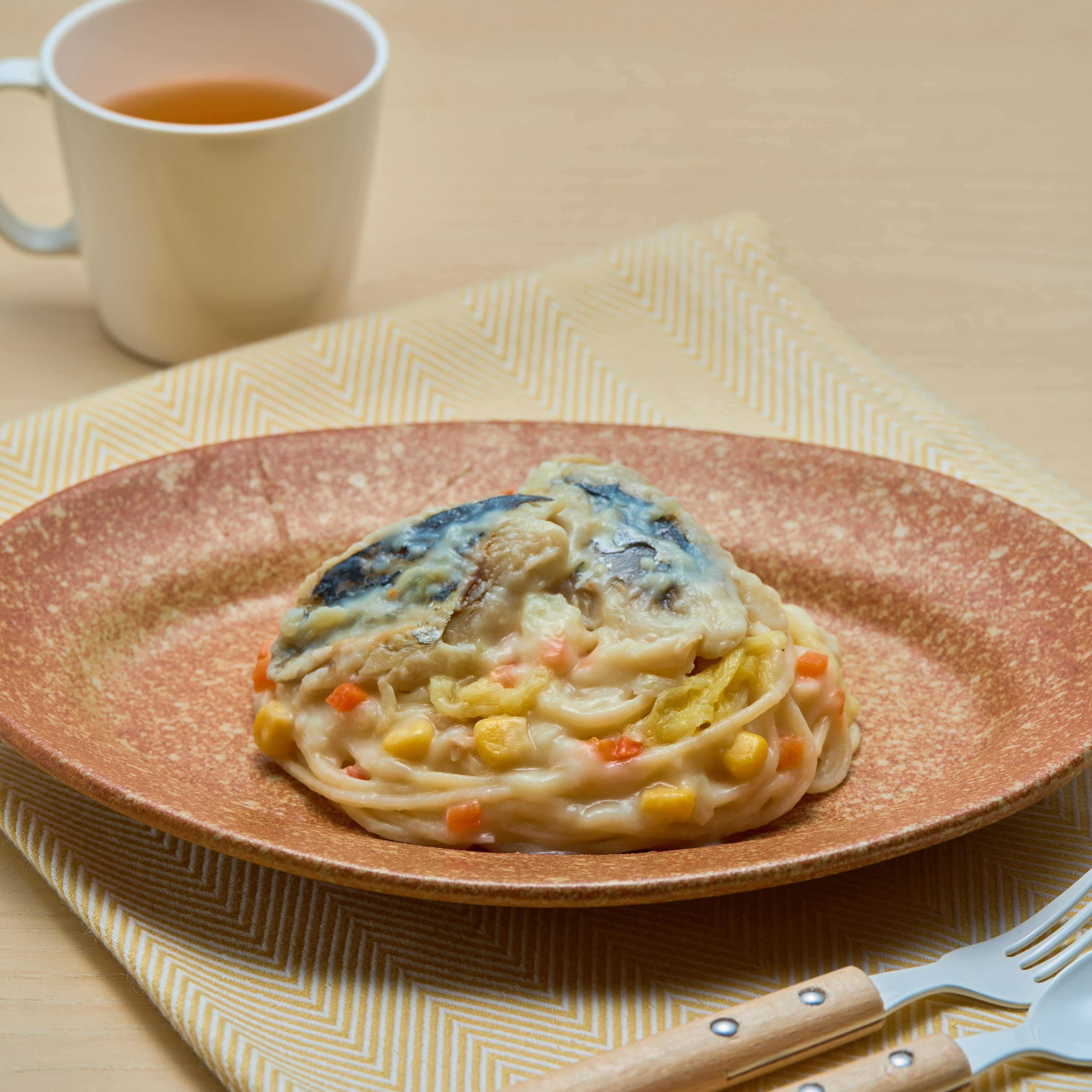 骨取りさわらのクリーム煮