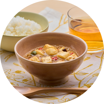 辛くない麻婆豆腐