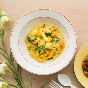 チキンとかぼちゃのグラタン風