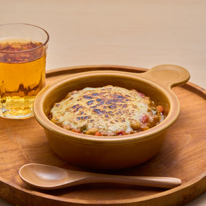お豆とひき肉の甘口キーマカレー