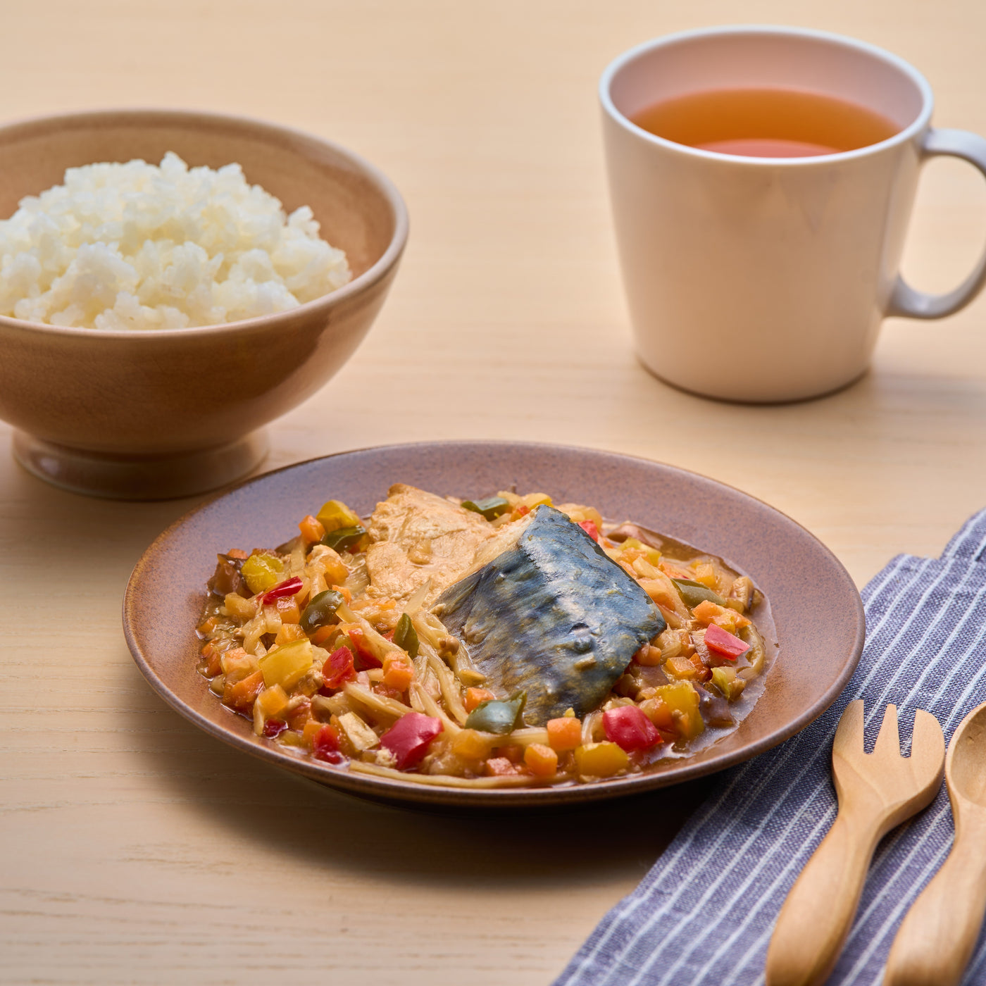 骨とり鯖の甘酢あんかけ