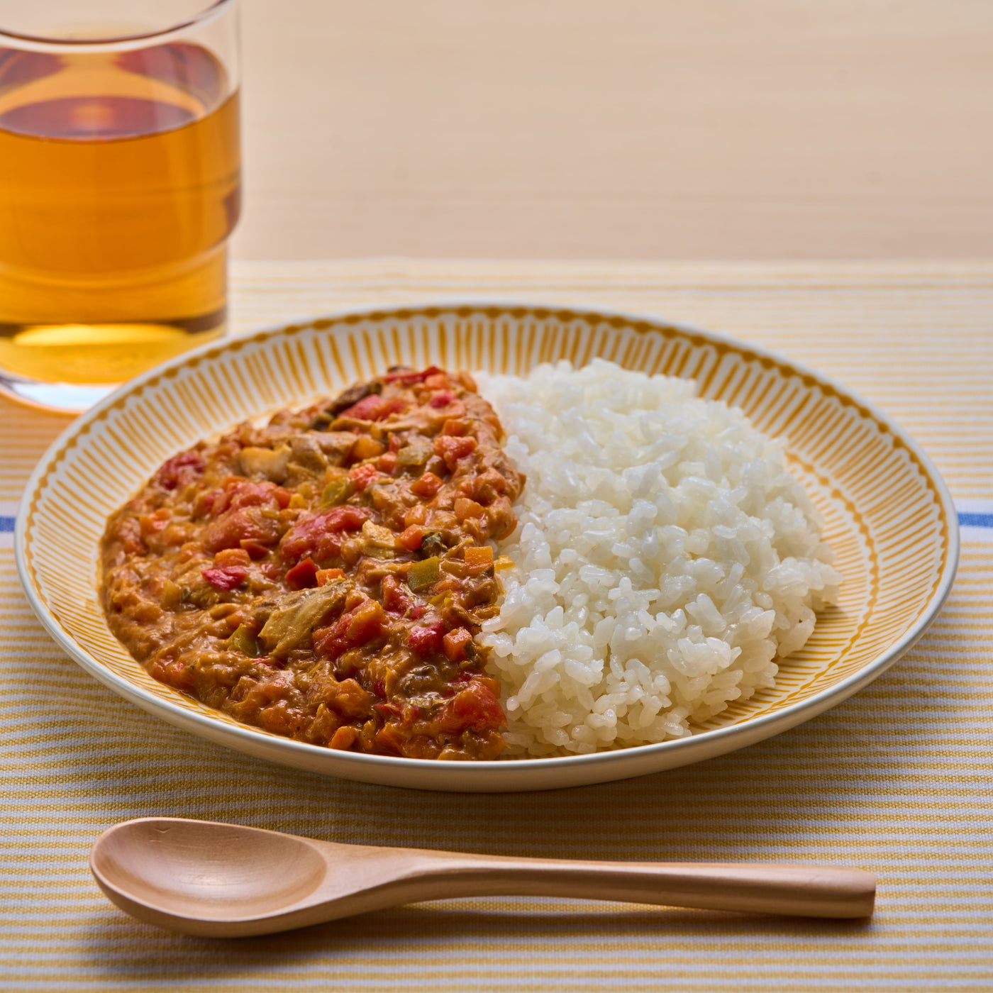 保育園で大人気の鯖カレー
