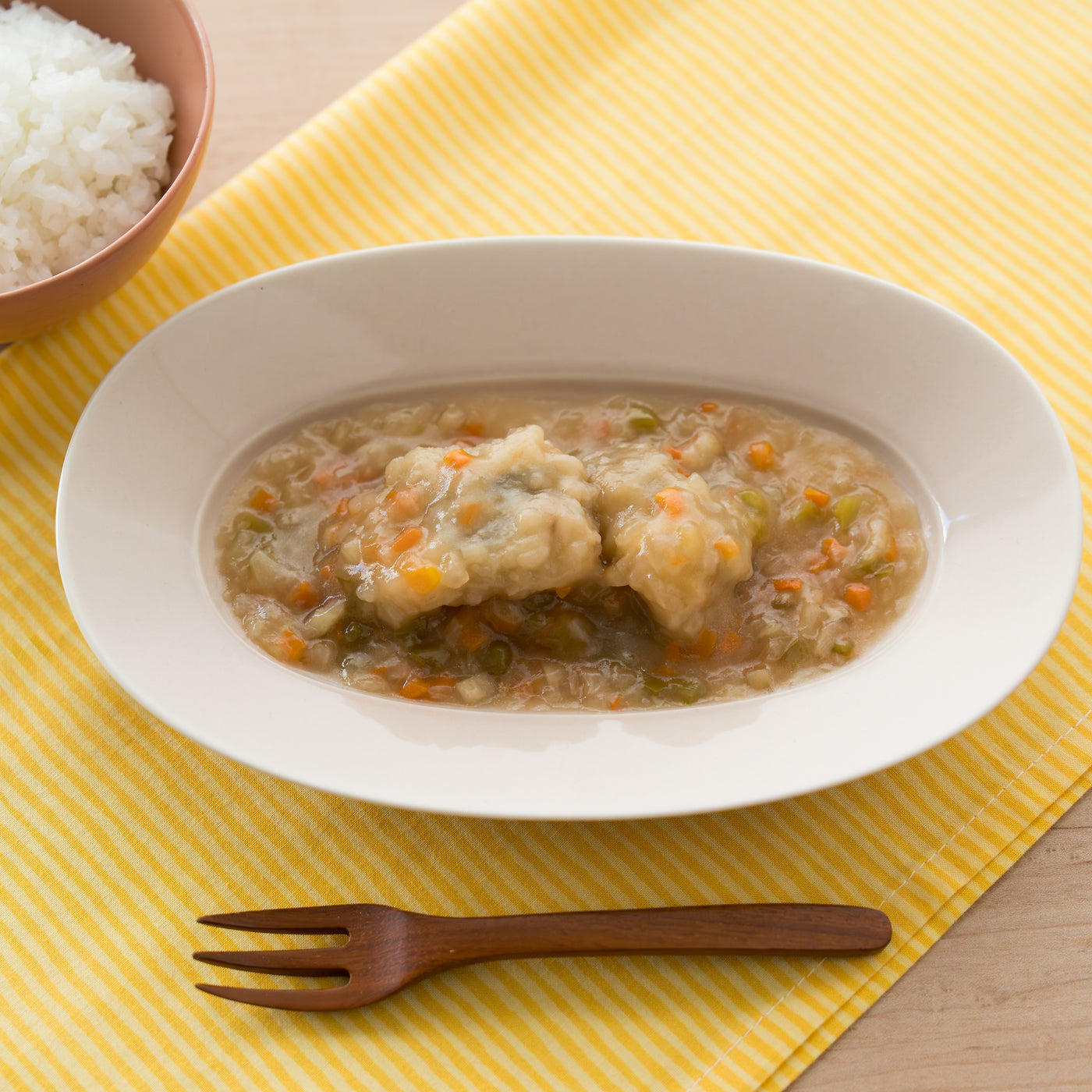 国産たらの野菜あんかけ