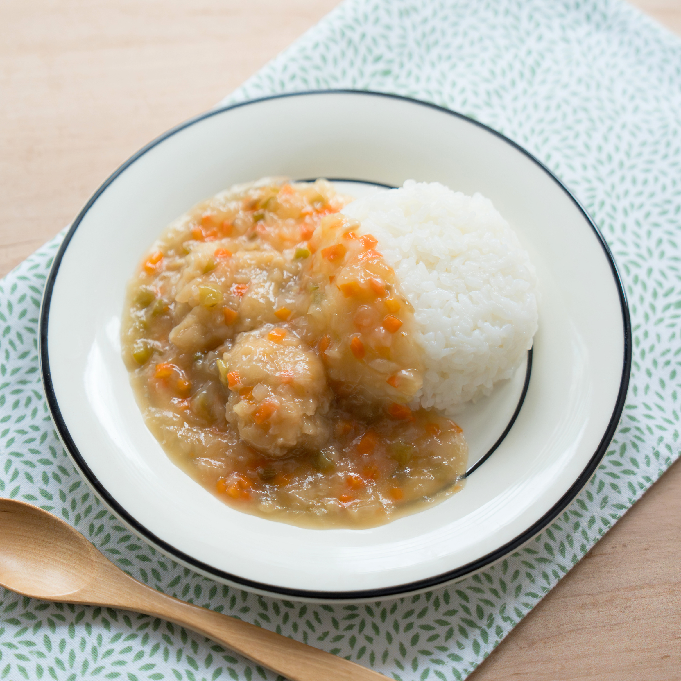 国産たらの野菜あんかけ